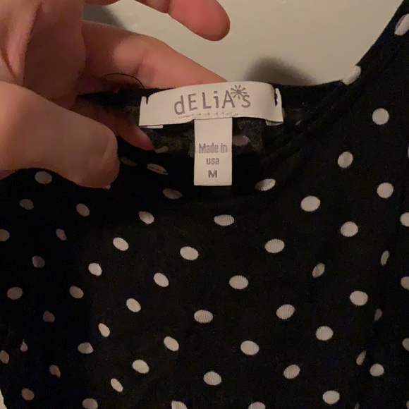 Delias Dress - Black and White Polkadots - Picture 3 of 3